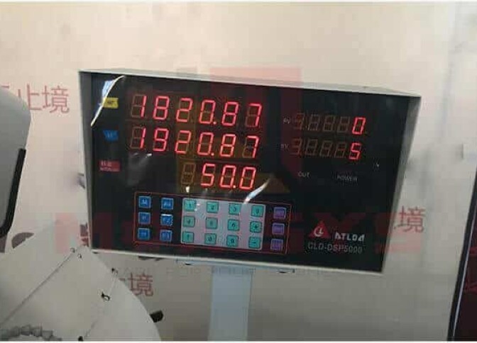 Digital Display Double Head Precision Saw Details 2